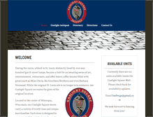Tablet Screenshot of gaslightsquareshoppes.com
